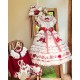 Mademoiselle Pearl Strawberry Cutsew Cardigan Blouses Skirt JSKs and OPs(Reservation/Full Payment Without Shipping)